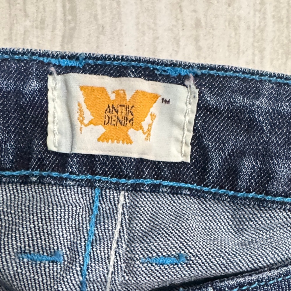 Antik Denim Dark Blue Boot Cut Jeans - Picture 5 of 10